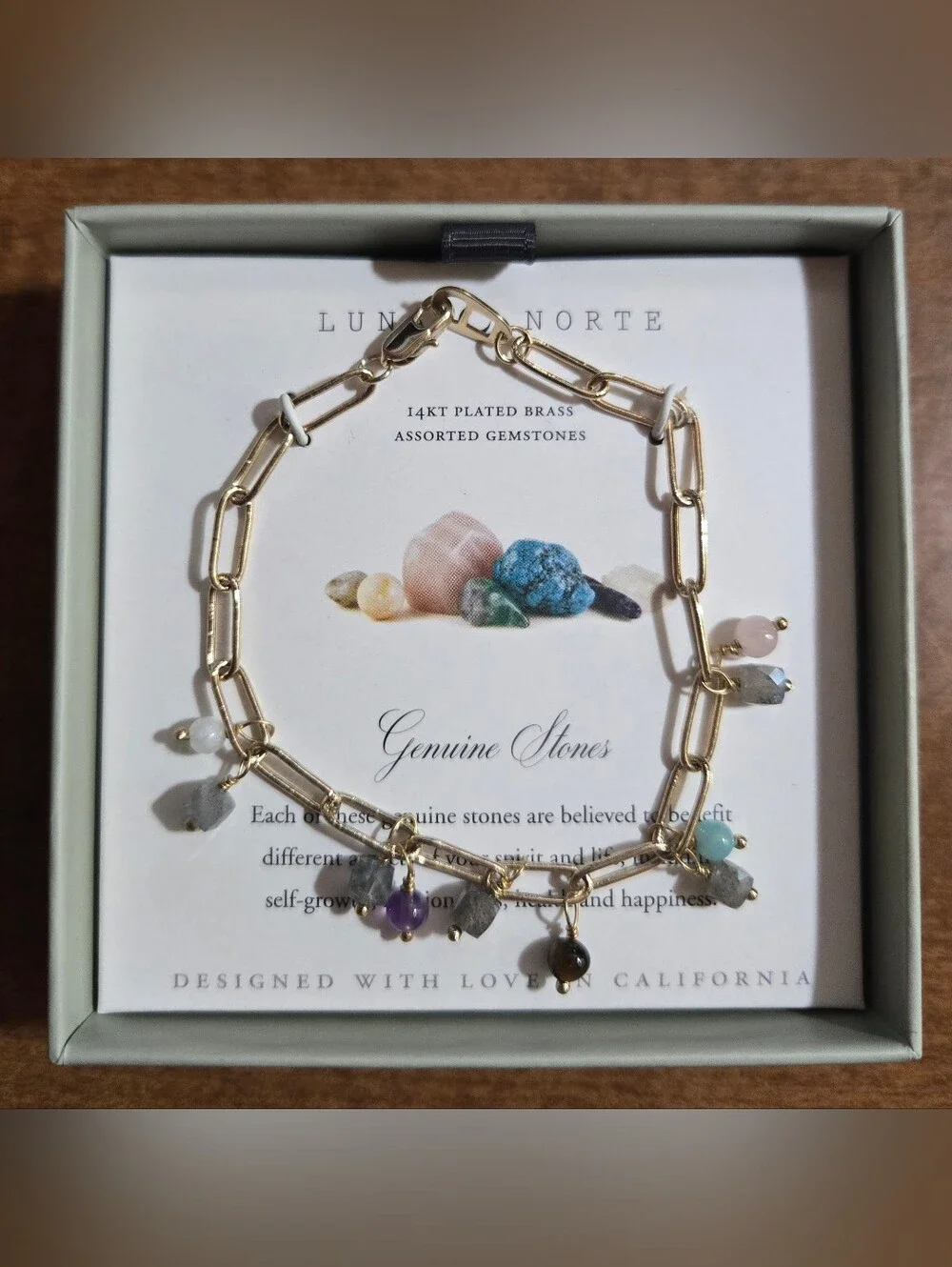 Luna Norte Gemstone Bracelet